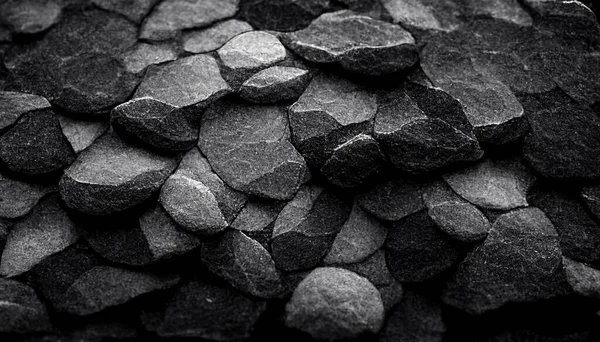 abstract black rocks background illustration art