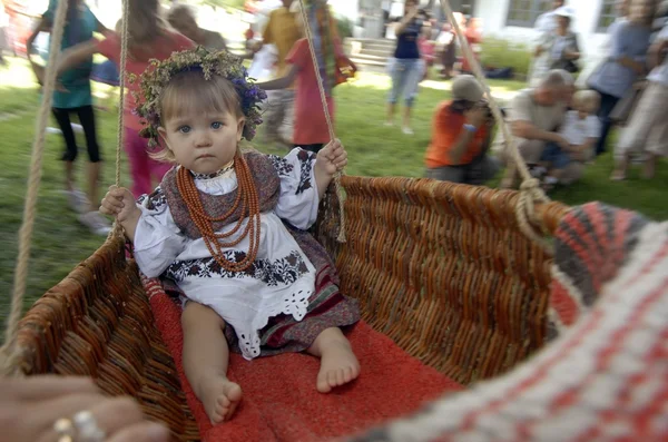 Ukraiński tradycyjny festiwal — Zdjęcie stockowe