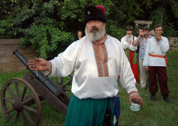 Festival tradicional ucraniano en Mamaeva Sloboda —  Fotos de Stock