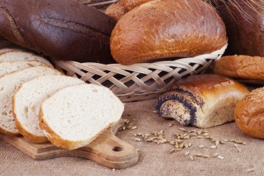 ekmek ve buğday spikelets bileşimi