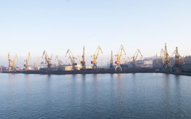 Odessa'daki Sea port