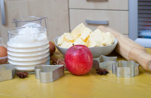 Koekjes bakken — Stockfoto