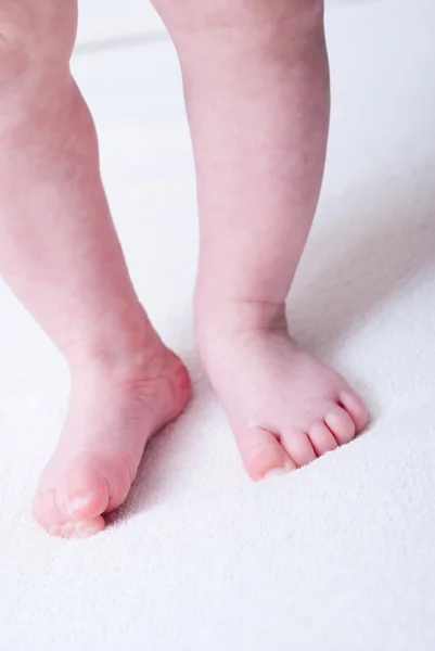 Newborn Baby Feet — Stock Photo, Image