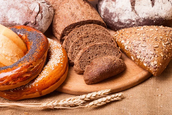 Pan y trigo — Foto de Stock