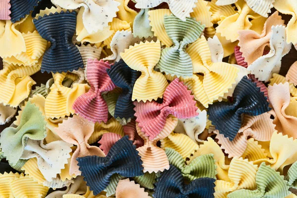 Färgglad pasta — Stockfoto