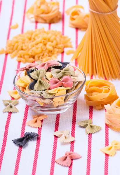 Colorful pasta — Stok fotoğraf