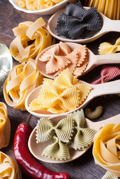 Colorful pasta — Stock Photo, Image