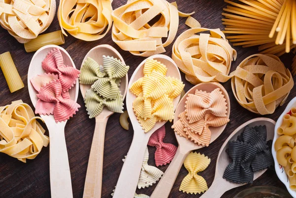 Colorful pasta — Stock Photo, Image