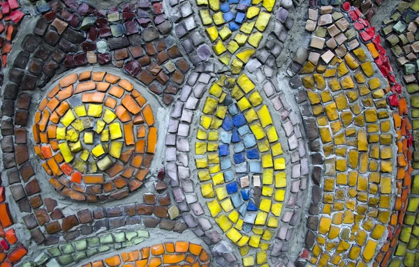 Textura abstracta de la varilla de vidrio y mosaicos de malta —  Fotos de Stock