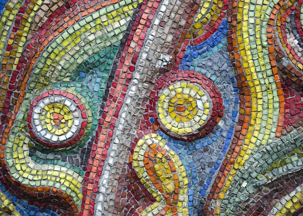 Abstraktní texturu mozaiky skleněnou tyčinkou a smalt — Stock fotografie