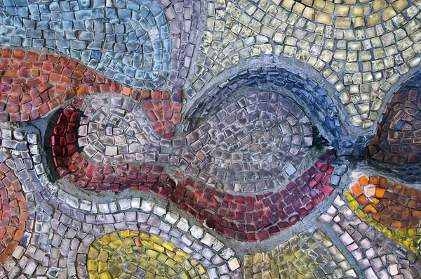Streszczenie tekstura Mozaika szklana wędka i smalta — Zdjęcie stockowe