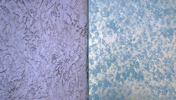 抽象的双重背景壁纸和粗糙的油漆污点 — 图库照片