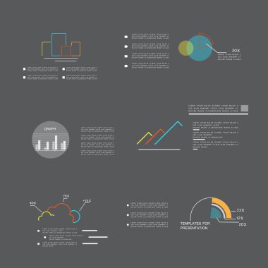 Grafikler ve diyagramlar kümesi
