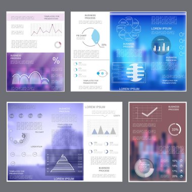 İş raporları ve bilgi grafikleri için şablonlar