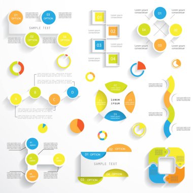 Şablonlar, diyagramlar, bilgi ögeleri