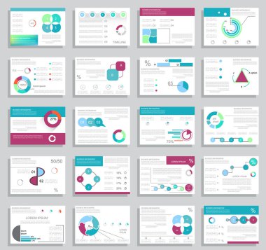 Modern iş tarzında sunum için tasarım