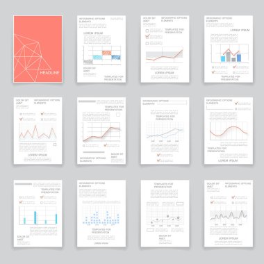 İş broşürleri için bilgi elemanları