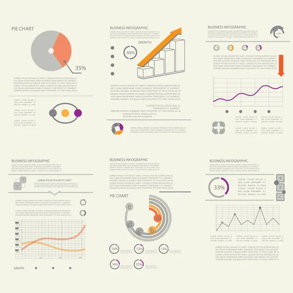 Broschüren Design Modernen Business Stil — Stockvektor