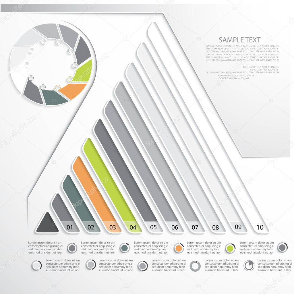 Design for your presentation, infographic elements