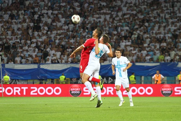 Partido de fútbol — Foto de Stock