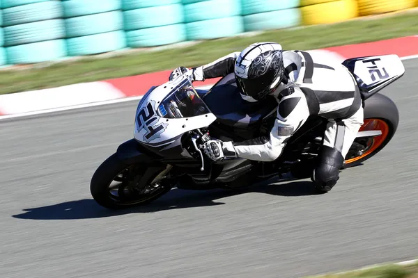 Motorbike racer — Stock Photo, Image