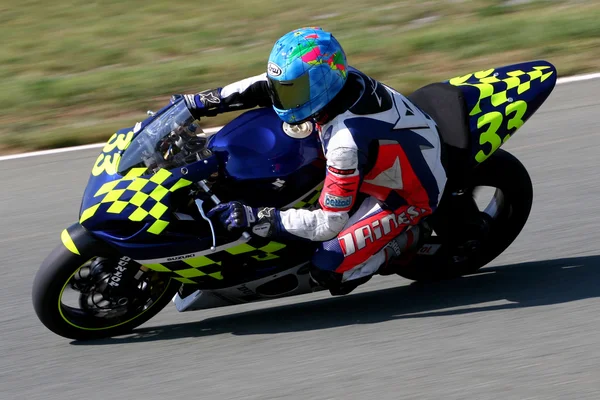 Corrida de motos — Fotografia de Stock