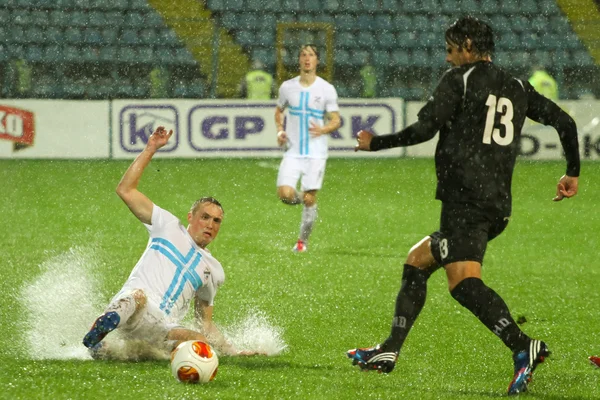 Partita di calcio — Foto Stock