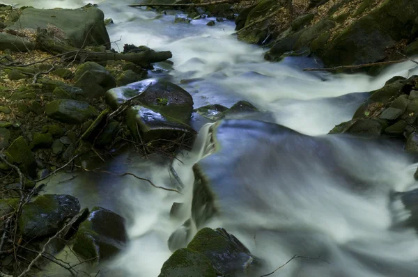 Mountain stream - autumn — Stock Photo, Image