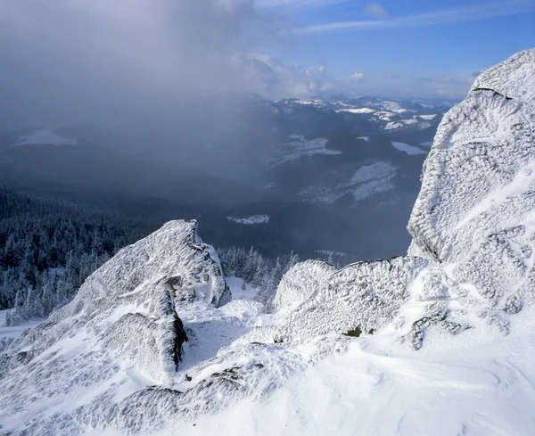 Vinter i klipporna — Stockfoto