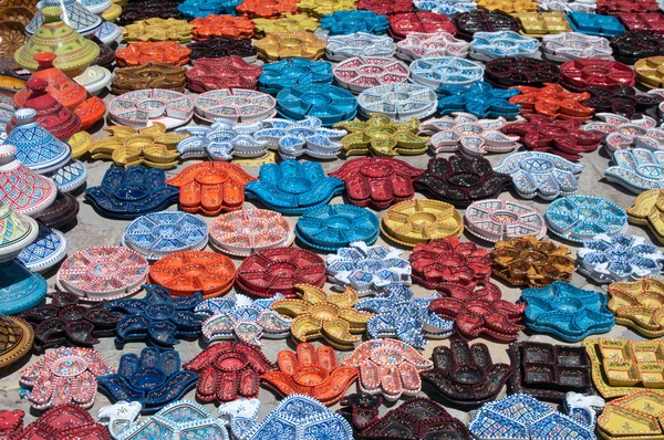 Traditional Arabic painted ceramics — Stock Photo, Image