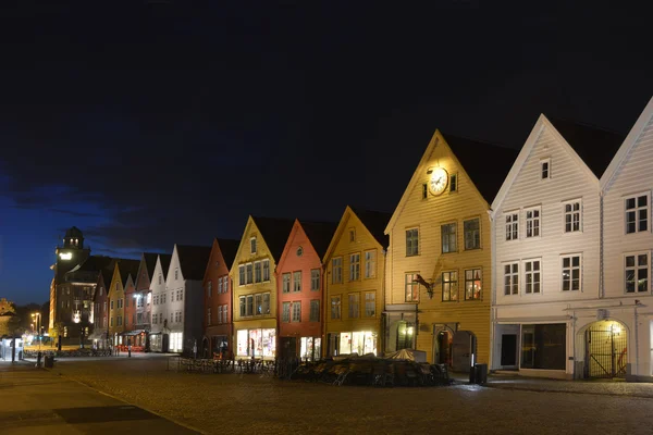 Old street - Bergen, Norway — Stock Photo, Image