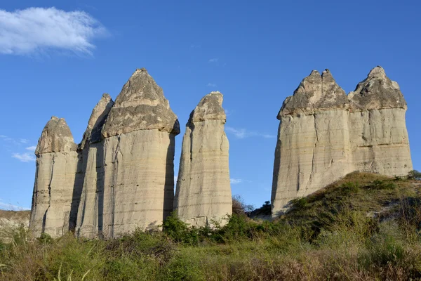 Cappadocia - rocks in Love Valley — Stock Photo, Image