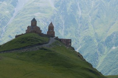 Gürcistan - gergeti teslis Kilisesi