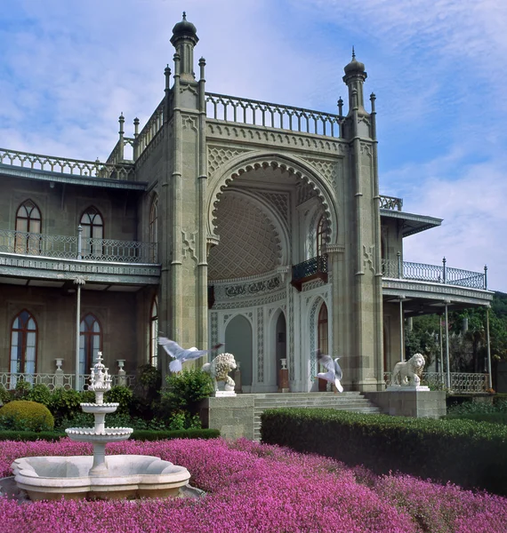 Crimea  Vorontsov Palace — Stock Photo, Image