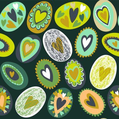 Paskalya Yumurtası Kusursuz Desenli