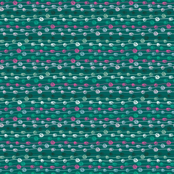 다채로운 원활한 스레드 패턴 — 스톡 벡터