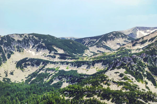 Hermoso Paisaje Montaña Verano Con Green Hills Pirin Mountain Bulgaria —  Fotos de Stock
