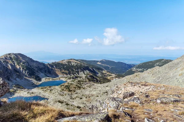 Lagos Con Agua Azul Rila Mountain Bulgaria — Foto de Stock