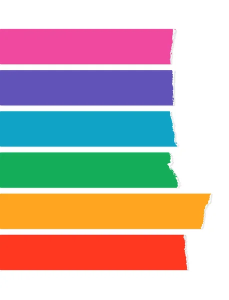 Gökkuşağı renkli etiketleri