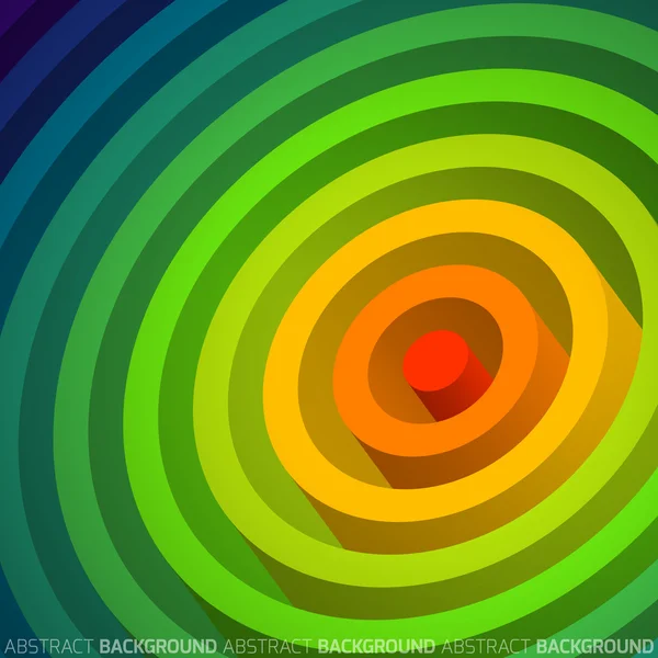 Regenboog cirkel — Stockvector