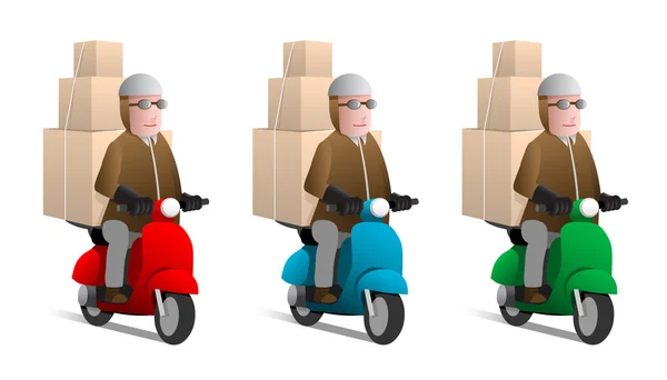 adam bir scooter, üç versiyonu