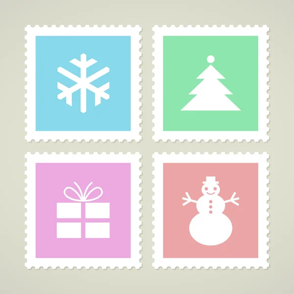 Symbole Bożego Narodzenia — Wektor stockowy