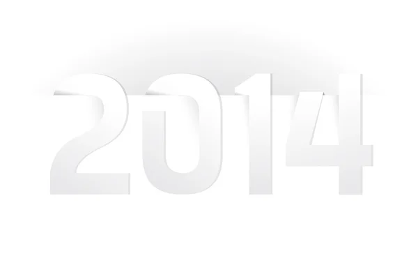 새 해 2014 — 스톡 벡터