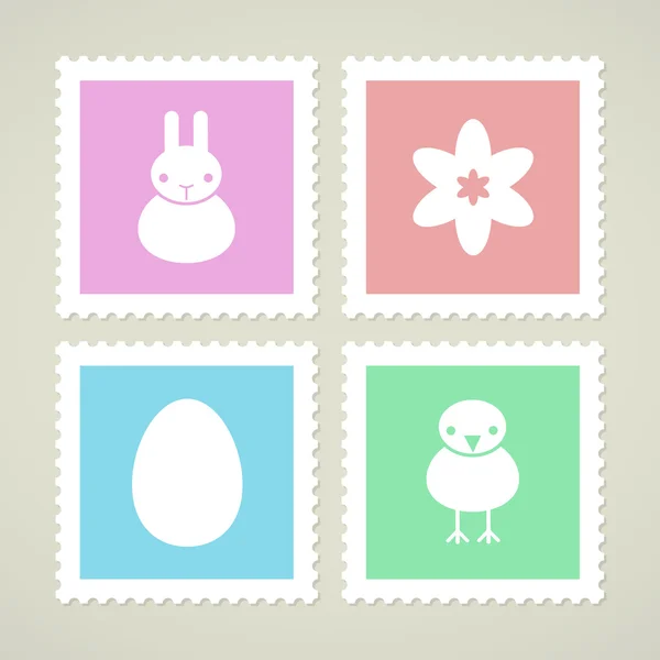 Easter symbols — Stock Vector