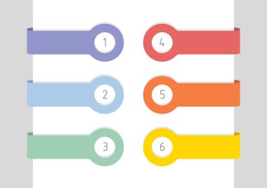 düz renk etiket numarası