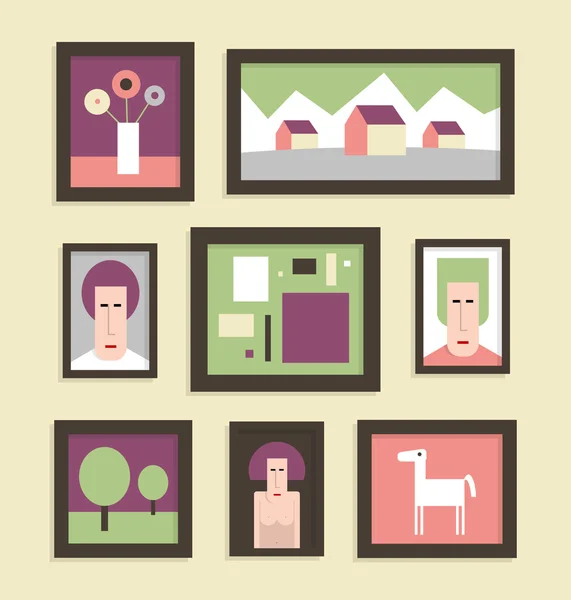 Duvardaki Resim Galerisi