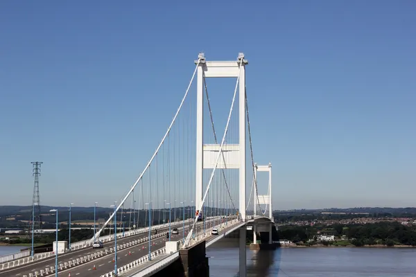 Severn Bridge, Royaume-Uni Images De Stock Libres De Droits