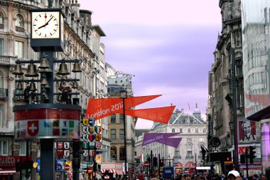 Leicester sq, merkezi Londra, İngiltere