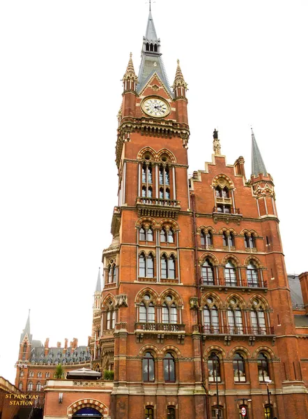 St Pancras station, London - Stock-foto