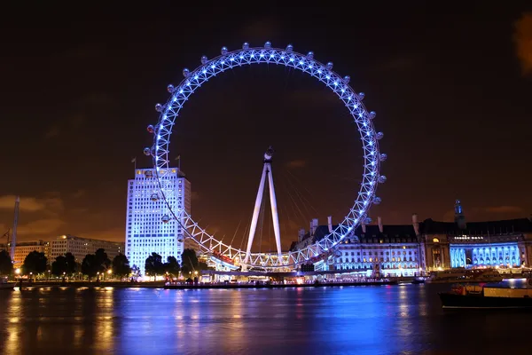 The London Eye, Лондон, Англия — стоковое фото